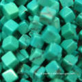 Turquoise Brick Beads, 100% Natural, Different Sizes (2 to 100mm) Shapes and Styles Available